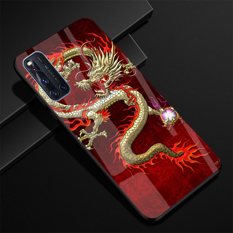 Ốp Lưng VIVO V19  mặt kính cường lực cao cấp thiết kế Độc Quyền