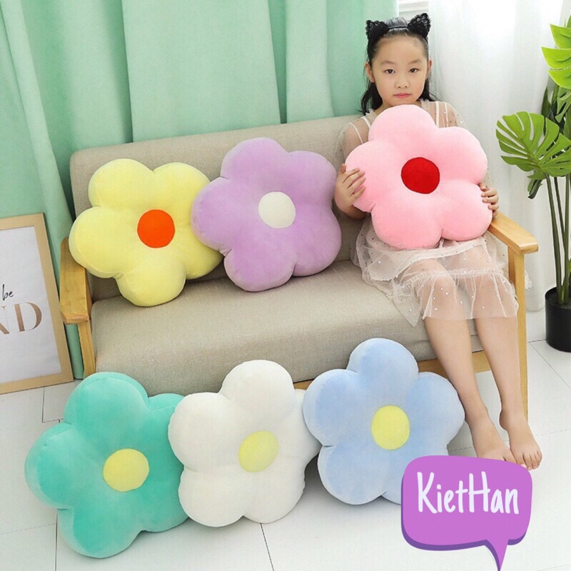 ❤Sỉ giá xưởng❤️Gối bông hình bông hoa dễ thương.