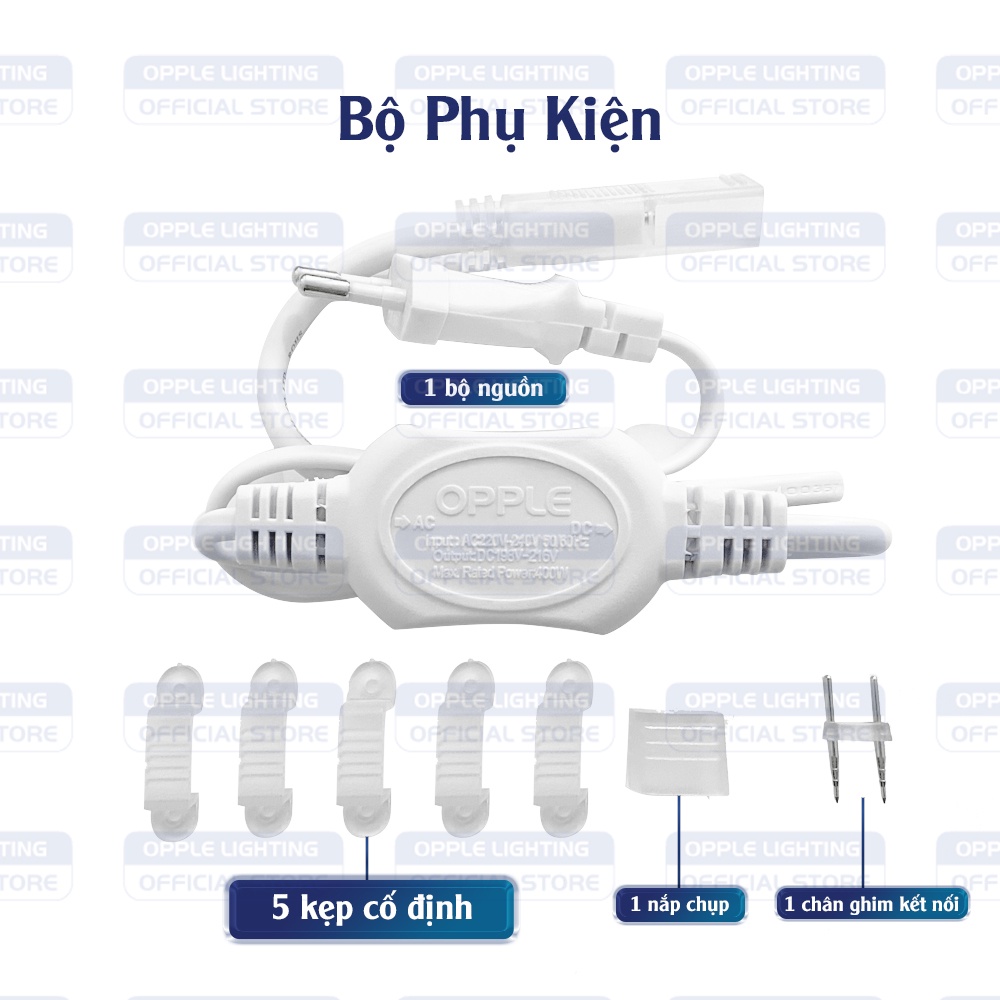 Bộ Nguồn Đèn LED Dây 5050 OPPLE Ultility Strip HV (50m/Cuộn)