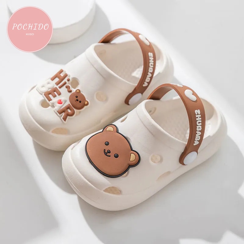 Sục Cross Gấu hi bear cho bé dễ thương, chống trơn, thoáng khí, thoải mái 739