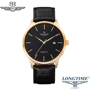 Đồng Hồ Nam SRWATCH SG3001.4601CV Dây Da Đen , Mặt Đen , Mặt Kính Sapphire ,Bảo Hành 5 Năm Toàn Quốc