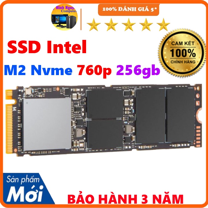 SSD Intel 760P M2 NVMe 256GB (không box)