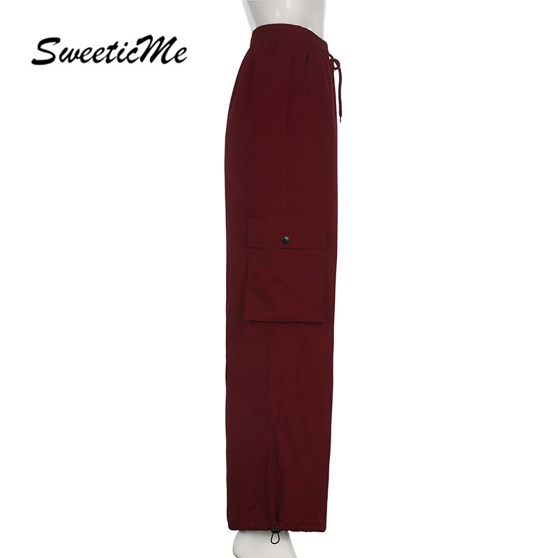 Quần Dài Ống Rộng SweeticMe Thời Trang Dành Cho Nữ