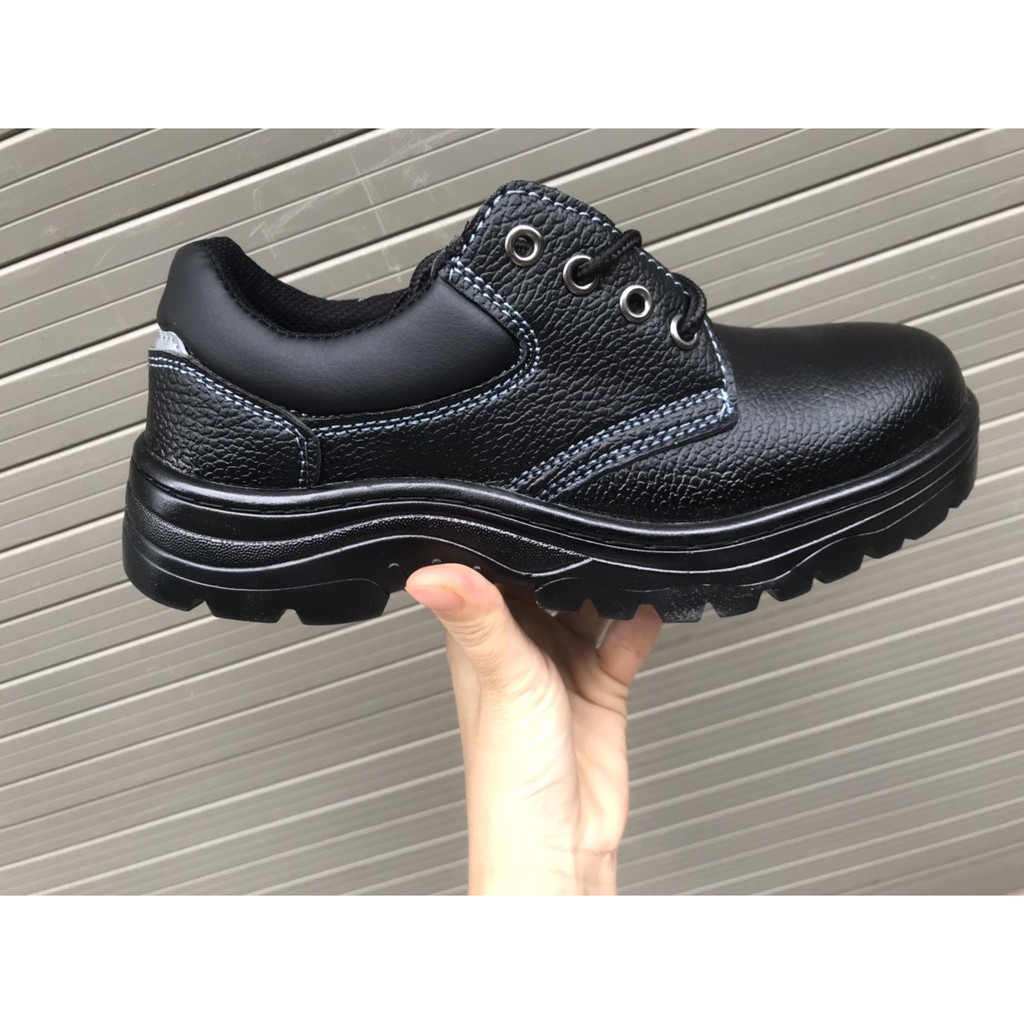 Giầy Bảo Hộ Lao Động Chống Giẫm Đinh Bằng Da Tổng Hợp, Giày Bảo Hộ Chống Tia Hàn Xì Cháy | BigBuy360 - bigbuy360.vn