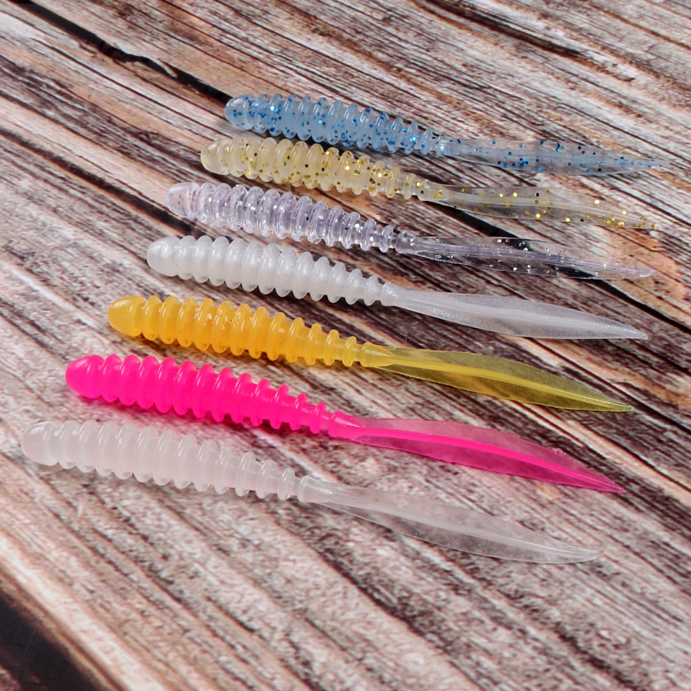 Set 10 Mồi Giả Mềm Câu Cá 0.54g/0.4g
