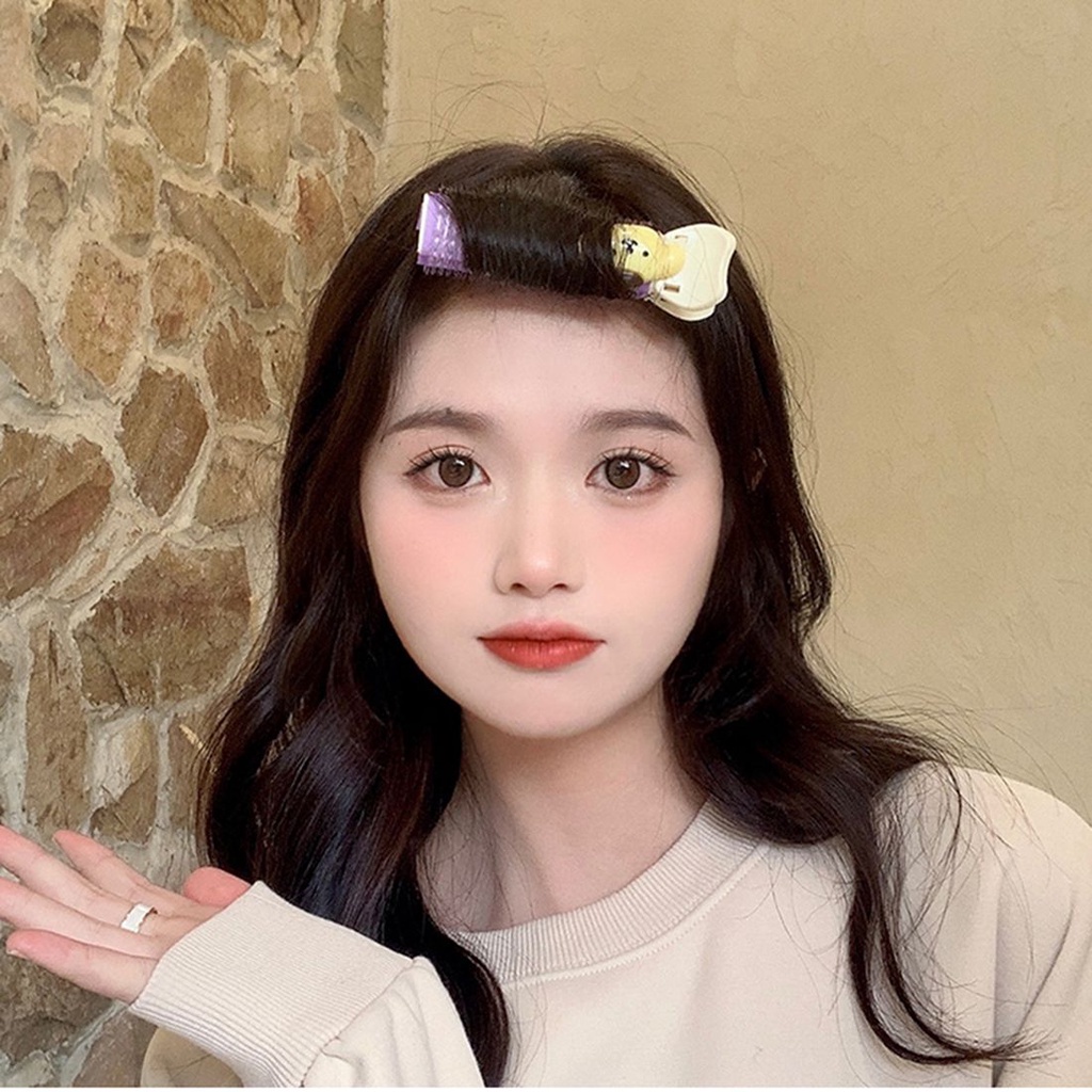 Kẹp làm phồng chân tóc họa tiết hoạt hình dễ thương nhiều màu sắc cho nữ