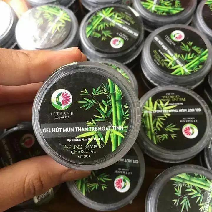 Combo 5 hộp Gel Lột Mụn than tre Hoạt Tính Lê Thanh.Trắng da sạch mụn.
