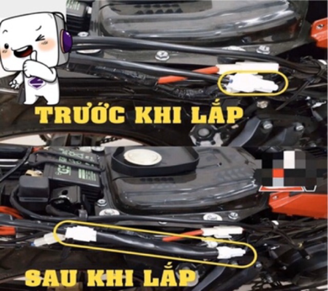 Mạch Chớp Stop F1 Chuẩn Cho Ex155, Ex150, NVX