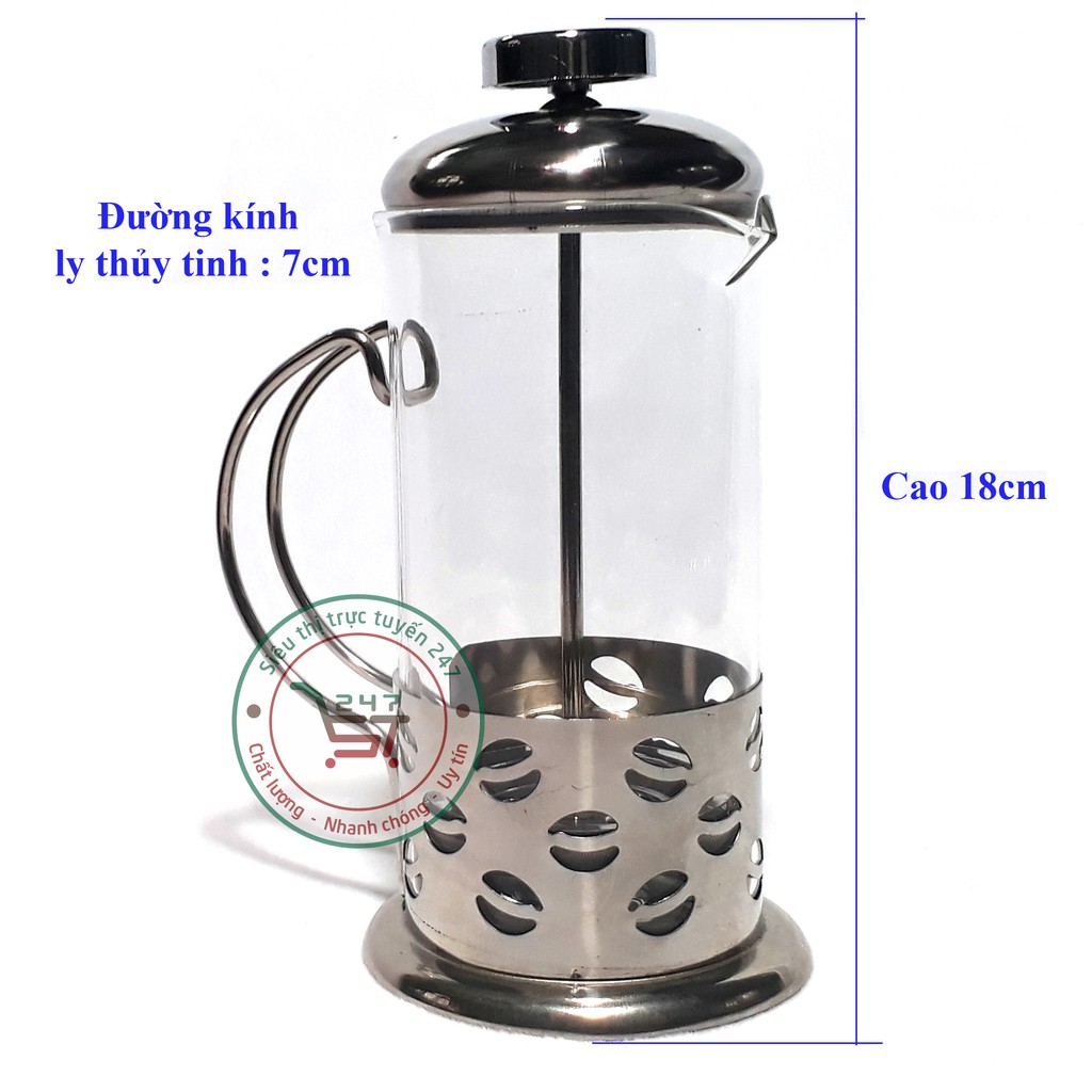 Bình pha trà và cà phê kiểu Pháp