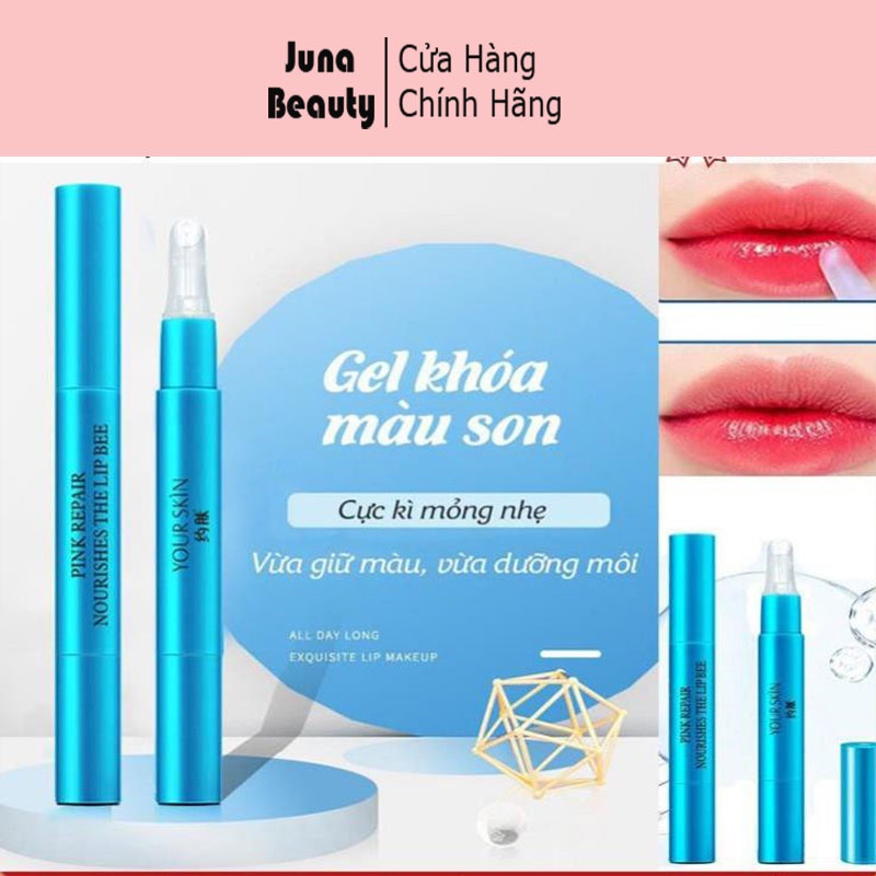 Gel Khoá Màu Son Môi Giữ Và Bền Màu Suốt 24H Thần Thánh Nội Địa Trung