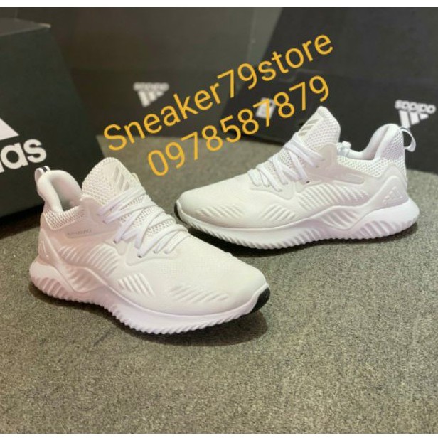 Giày Adidas Alphabounce Beyond 20 White AC8274 Nam /Nữ [Full Box - Chính Hãng- Hình Ảnh Độc Quyền Tại Sneaker79store]