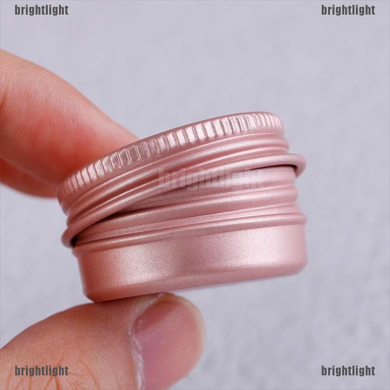 Set 10 Hộp Nhôm Rỗng Đựng Mỹ Phẩm Có Nắp Đậy Tiện Dụng