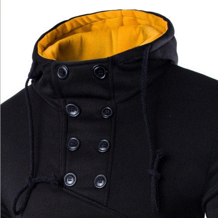 Áo Nỉ Cổ Khuy Hoodie Nam Cao Cấp Rẻ Đẹp