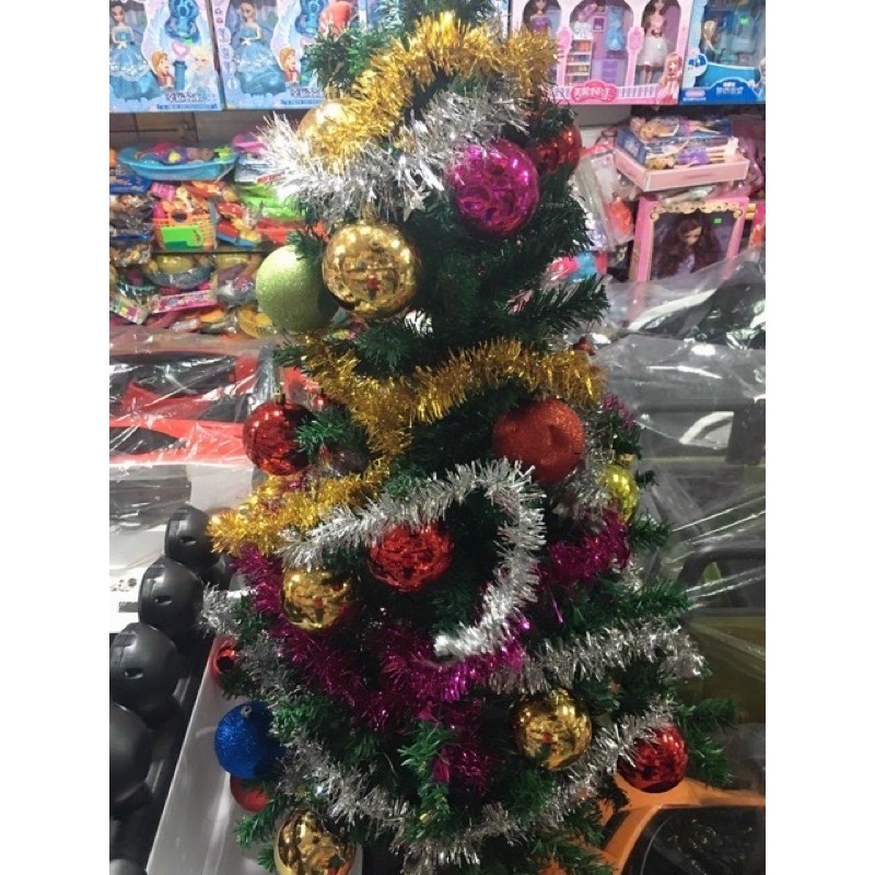 Rẻ bất chấp-10 Dây Kim Tuyến kết sao trang trí cây thông ,tiệc cưới
