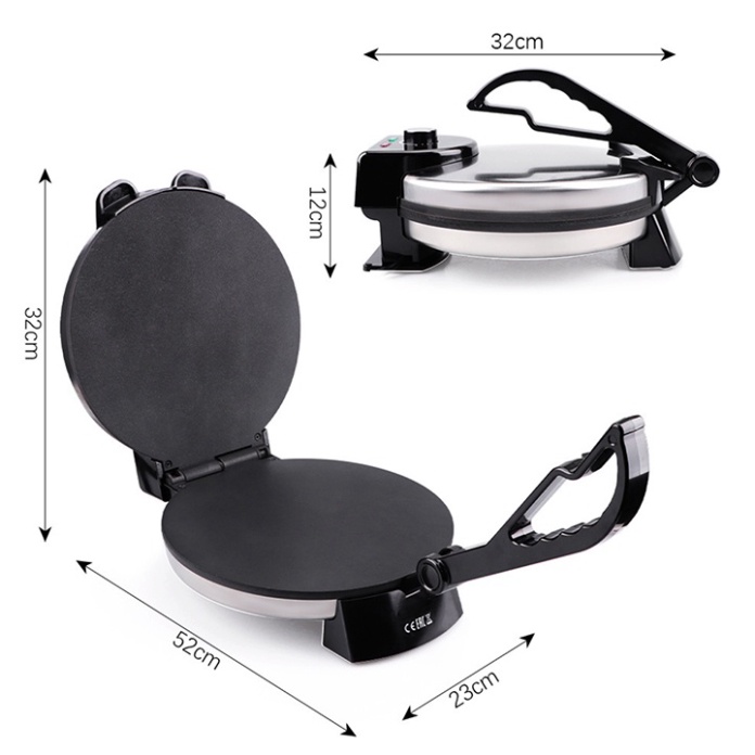 Máy Làm Bánh Pancake, Crepe 2 Mặt Trơn Đa Năng SOKANY 2000W