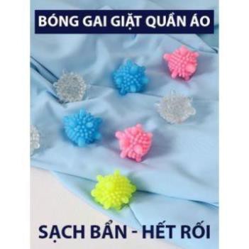 Combo 10 bóng giặt gai sinh học mini 00230