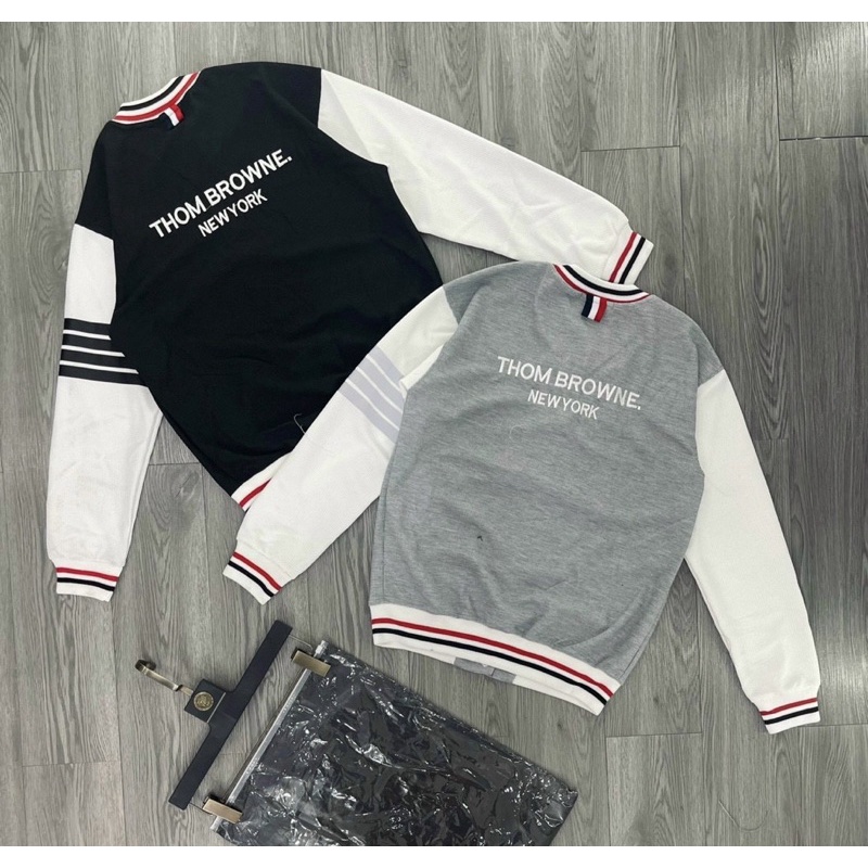 Áo khoác thời trang nam cổ bomber có hoạ tiết chữ thêu, Áo thu đông phong cách trẻ trung btshop từ 45 đến 75 kg