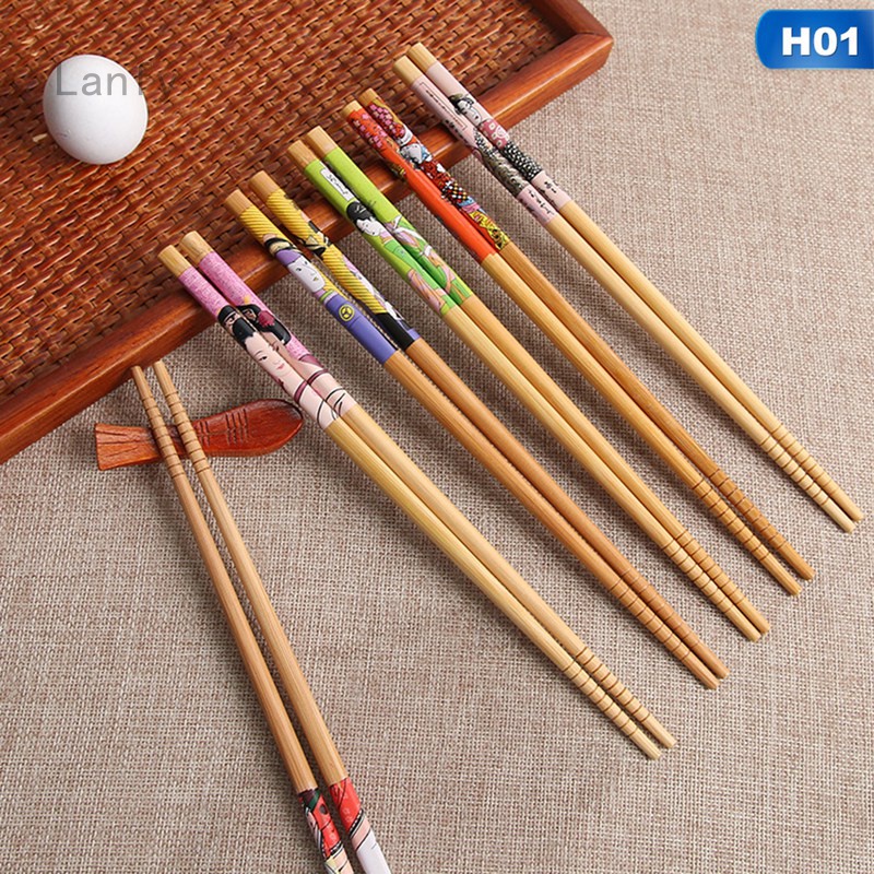 Đũa Tre In Hình Nhật Bản 3 Kiểu