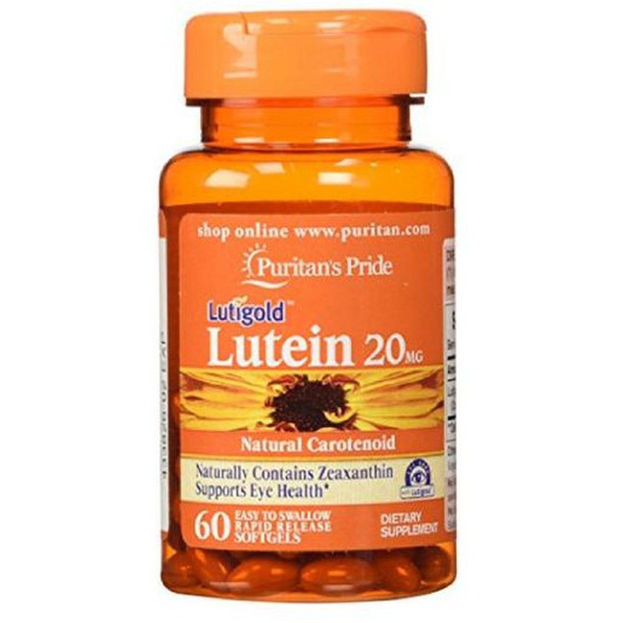 Viên Uống Lutein 20mg Puritan's Pride Của Mỹ, 60 viên