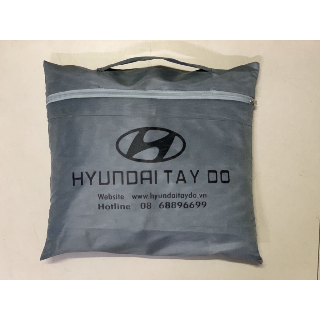 Áo Trùm Xe Ô TÔ lô gô Hyundai Cao Cấp