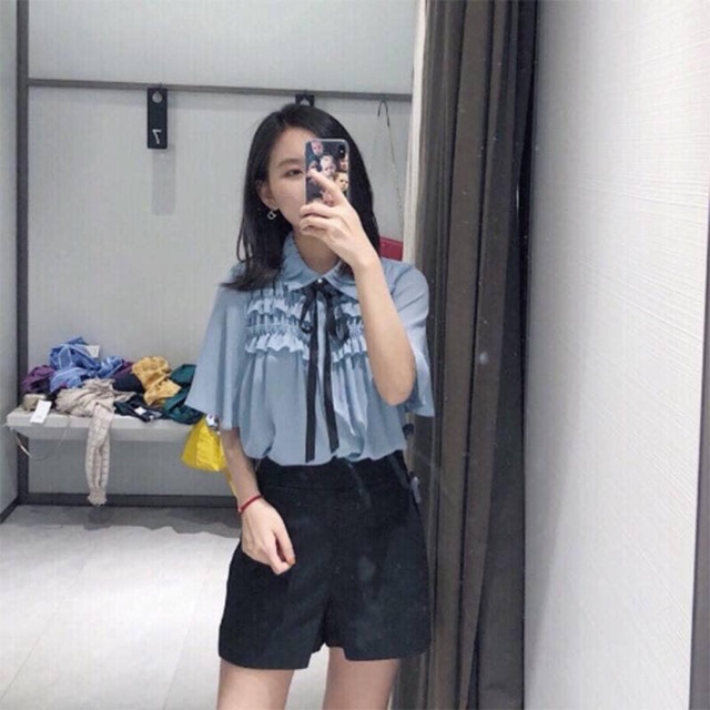 Sơ mi buộc nơ