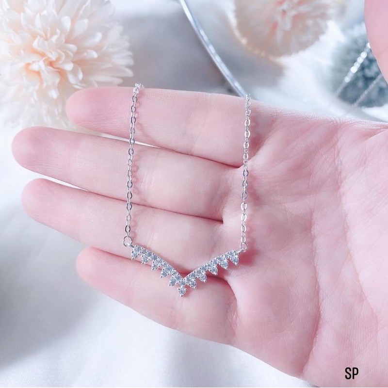 Dây Chuyền Bạc nữ - Dây chuyền liền mặt bạc 925