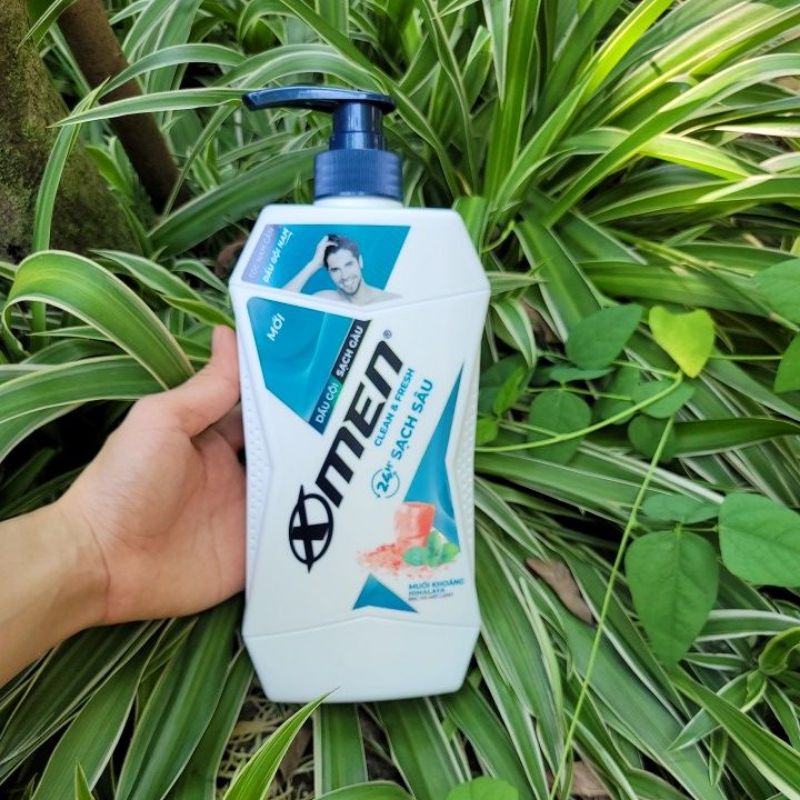 Dầu gội Sạch Gàu XMen Clean & Fresh 24h Sạch Sâu 630g