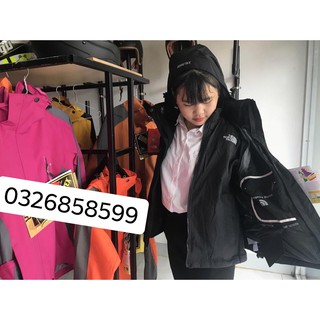 [Giá hủy diệt] áo 3 lớp the north face lót nỉ tháo rời