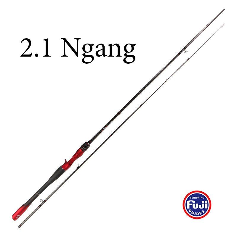 cần lure red scorpion xoắn X , khoen pass fuji độ cứng M