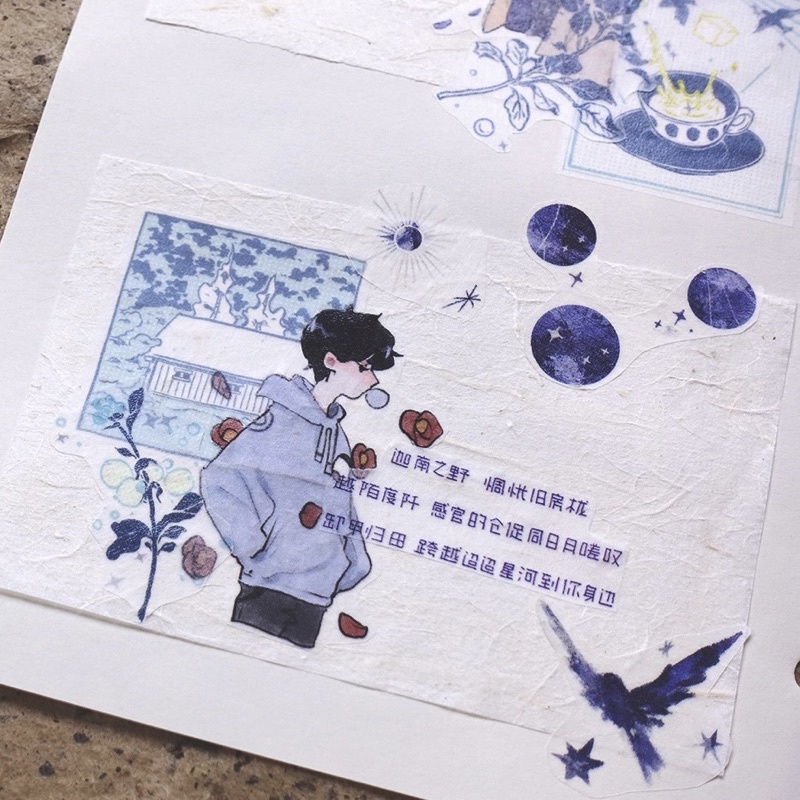 5 mẫu băng dính washi tape nhân vật của Enoma Studio