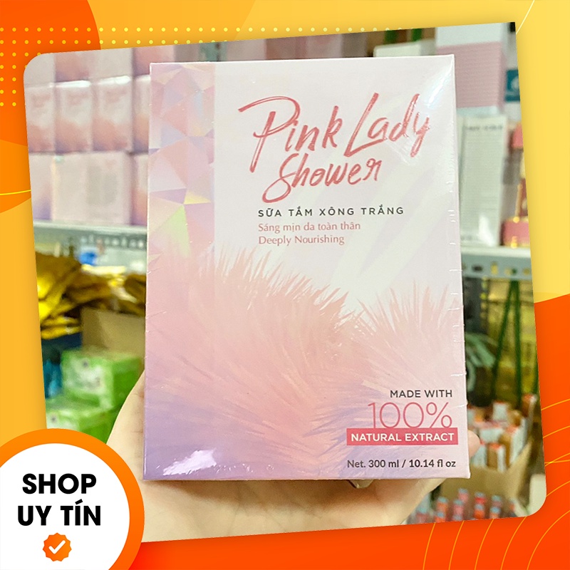 [Chính hãng] Sữa tắm xông trắng Pink Lady Shower Q-Lady - Mỹ phẩm TQ GROUP - 8938521373674