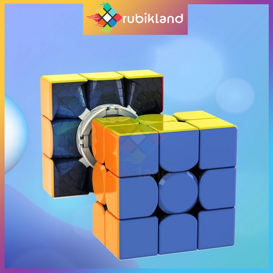 Rubik DianSheng Solar S3M 2021 Stickerless Rubic 3x3 Có Nam Châm 3 Tầng Đồ Chơi Trí Tuệ