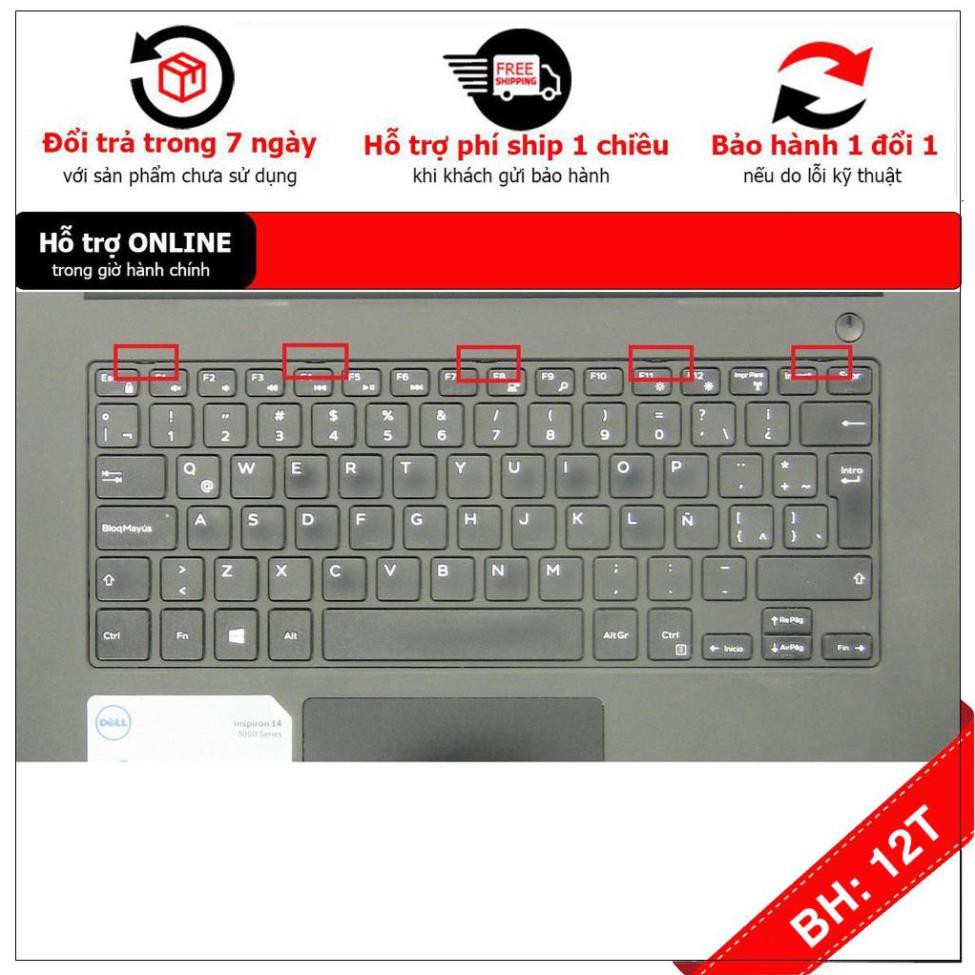 [BH12TH] Bàn phím Laptop Dell Inspiron 3441 3442 3443 3445 3446 3447  Dell Latitude 3450 3470 . mới 100%