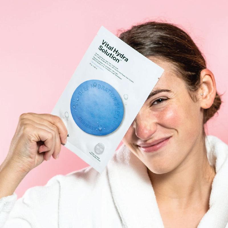 Mặt Nạ Dưỡng Ẩm Chuyên Sâu Dr.Jart  Dermask Water Jet Vital Hydra Solution