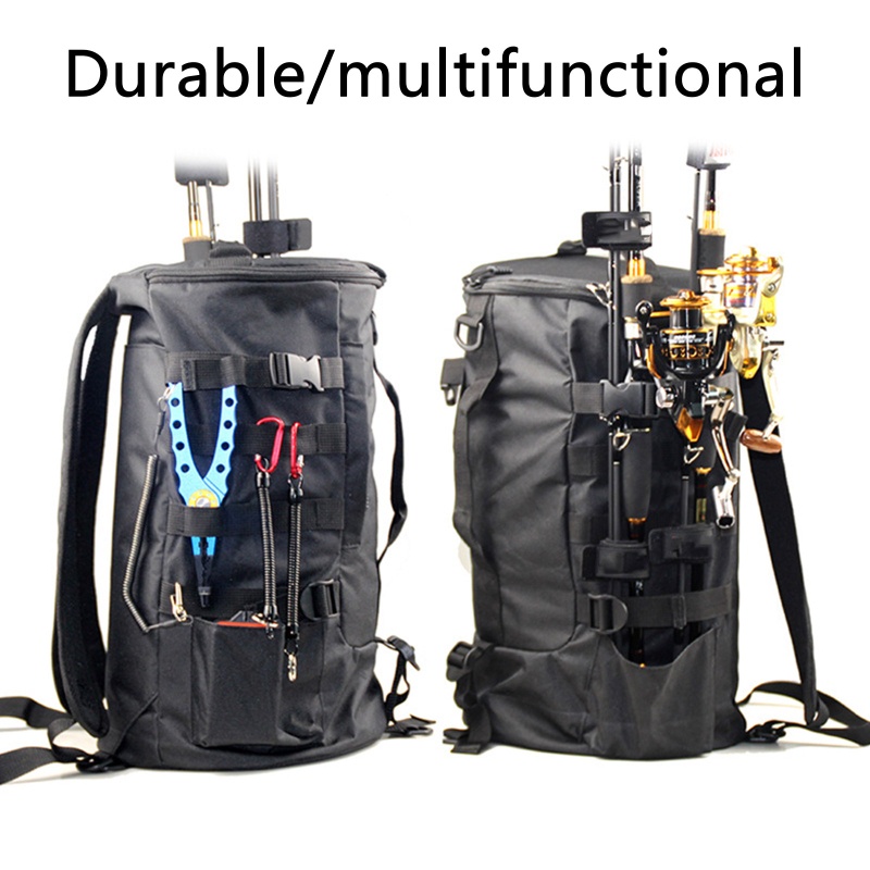 QQ Ba Lô Đựng Đồ Câu Cá Chống Thấm Nước Đeo Hông Tiện Lợi