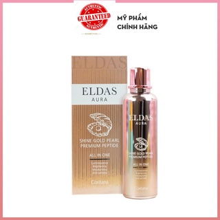 Tinh Chất Tế Bào Gốc Eldas Aura Shine Gold Pearl Premium Peptide All In One 100ml