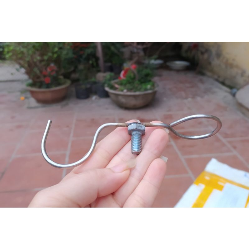 MÓC TREO GẬY, XÀO INOX NHÔM - Lồng Chim Vác
