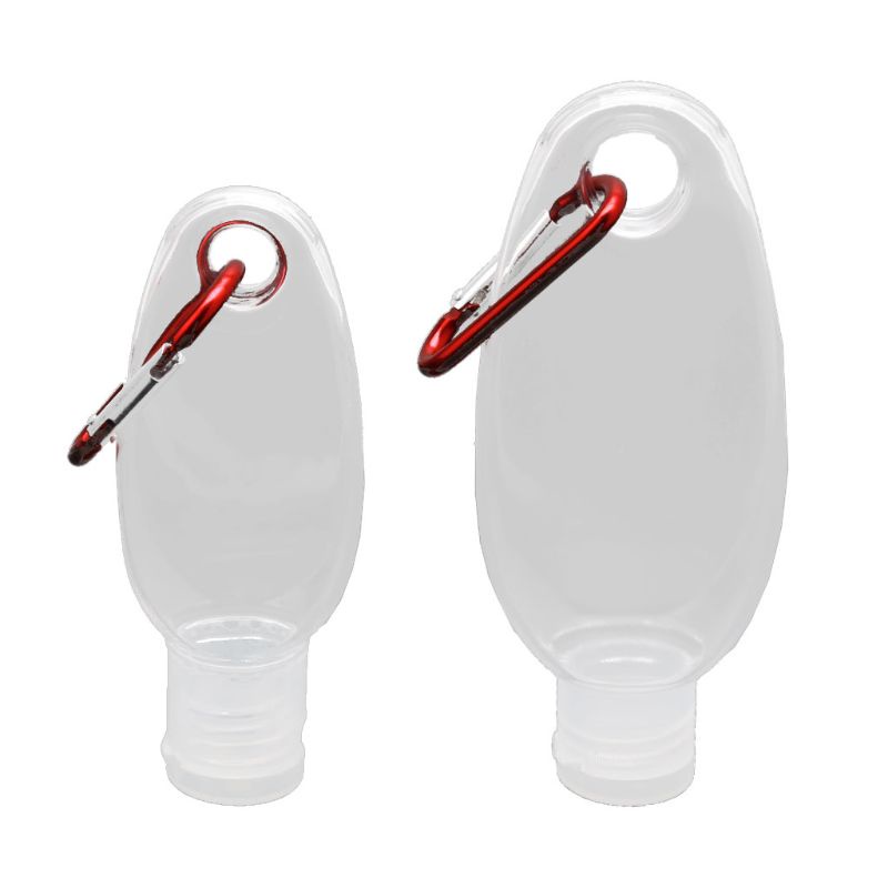 Set 5 Chai Rỗng Đựng Nước Rửa Tay Có Móc Khóa Tiện Lợi