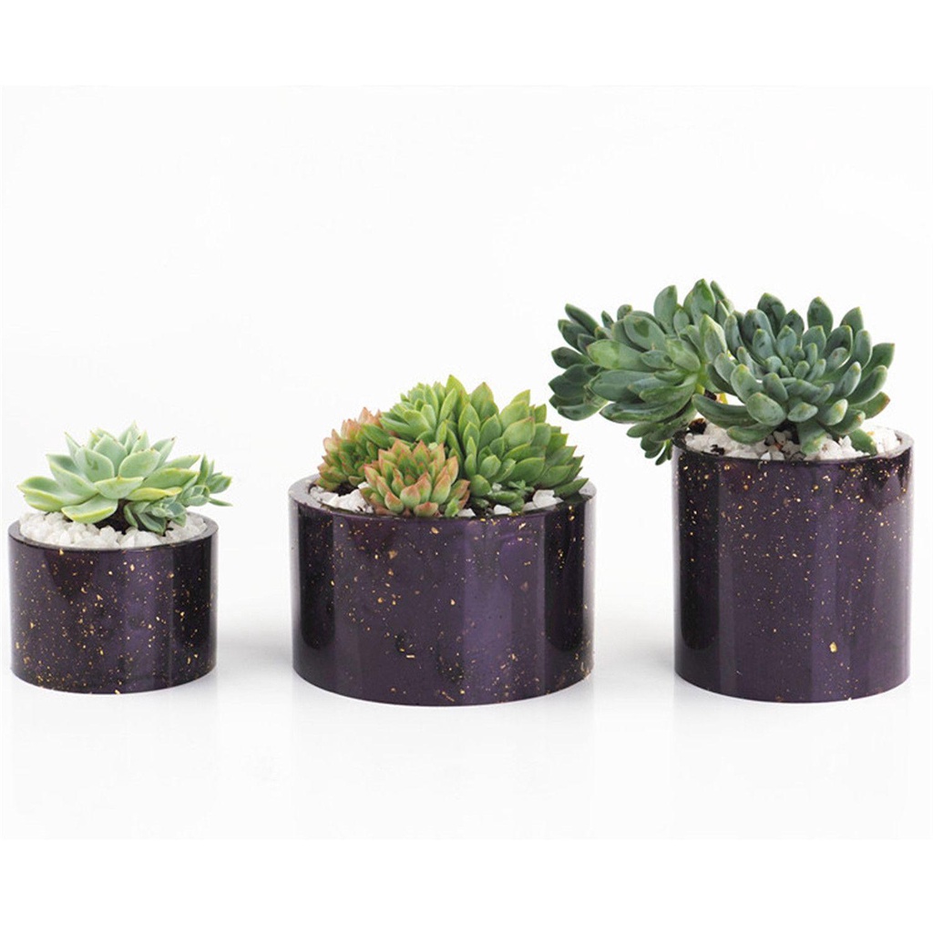 Khuôn Làm Chậu Hoa Bằng Nhựa Resin Độc Đáo Trang Trí Nhà Cửa