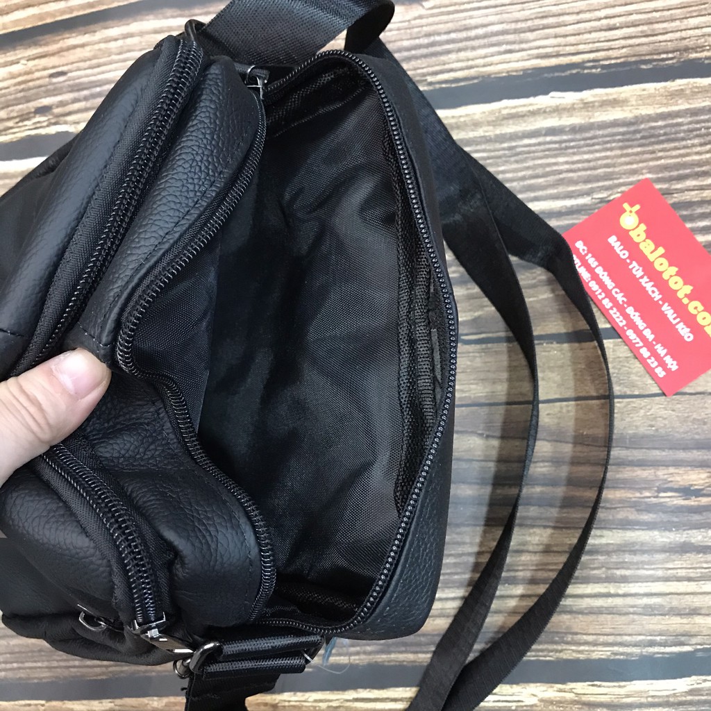 Túi Đeo Chéo Da Bò Nam Đựng Ipad Mini TD7604 ĐỀN GẤP 10 NẾU KHÔNG PHẢI DA THẬT