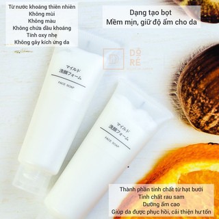 Sữa rửa mặt Muji face soap