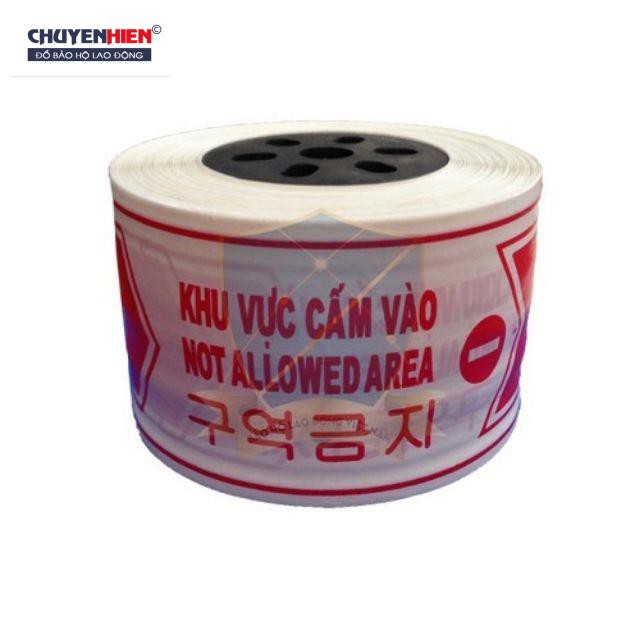 Dây cảnh báo khu vực cấm vào