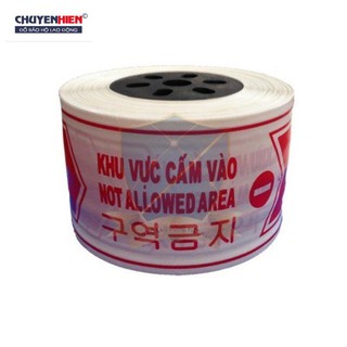 Dây cảnh báo khu vực cấm vào