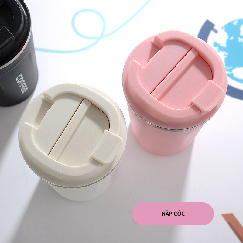 Ly cốc giữ nhiệt Co.ffee thể tích 510 ml chất liệu inox 304 giữ nhiệt 6-12 tiếng MIIBOOSHI D1.128.DE