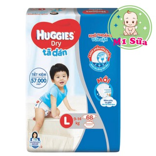  Shop M1 Sữa Tã Dán HUGGIES Size M76/ L68/ XL62