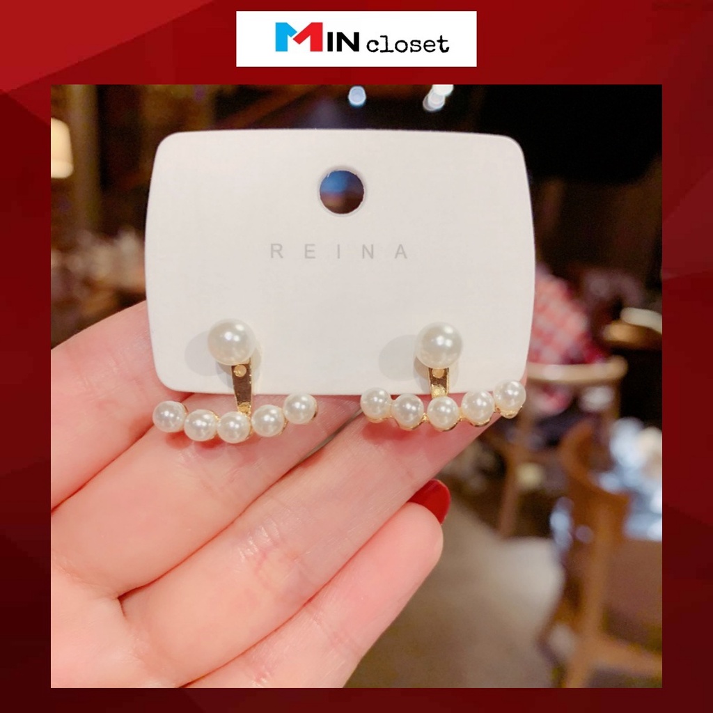 𝑭𝑹𝑬𝑬𝑺𝑯𝑰𝑷  Khuyên tai dáng ngắn phong cách Hàn Quốc dễ thương cho nữ P52