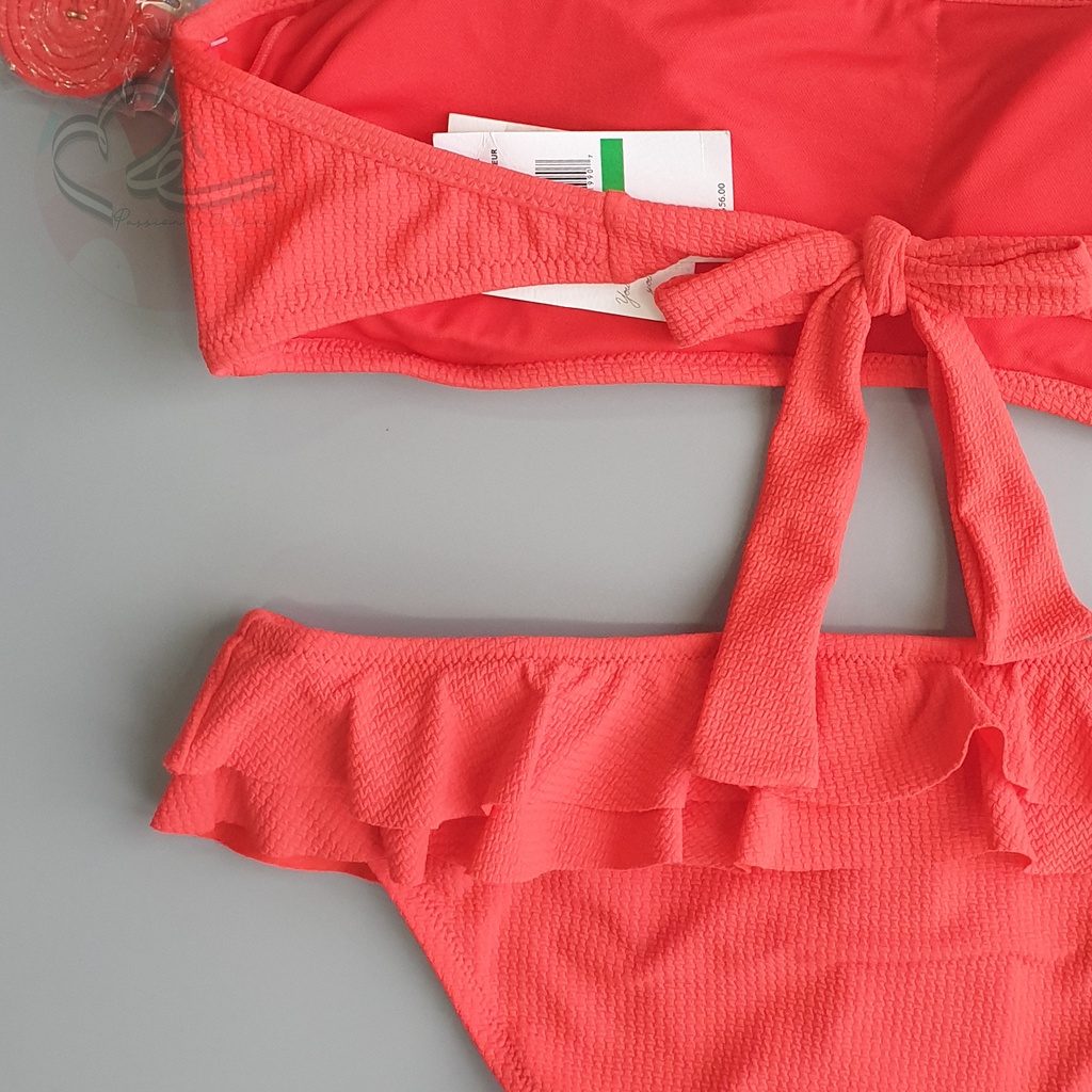 Bộ bơi hai mảnh quây ngực cách diệu bèo nhún Jessica xuất khẩu Mỹ