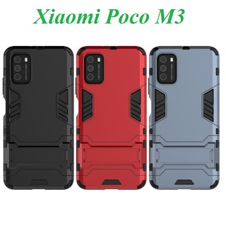 Ốp lưng Xiaomi Poco M3 - Ốp lưng chống sốc Iron Man siêu bền poco M3