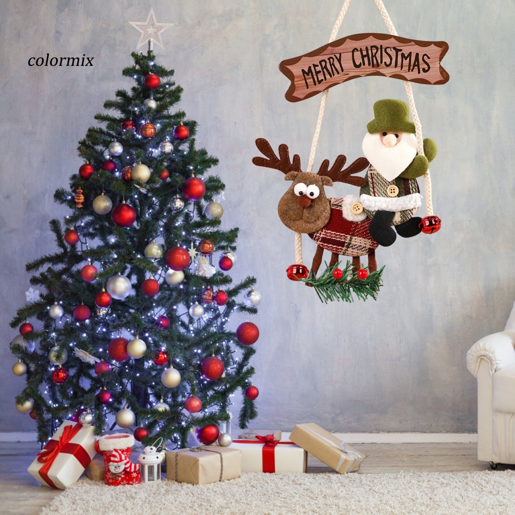 Phụ Kiện Trang Trí Cây Thông Giáng Sinh Chữ Merry Christmas