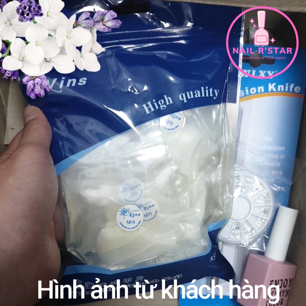 Móng nối Mỹ siêu đẹp loại mới 550 móng đủ size siêu dẻo siêu bền